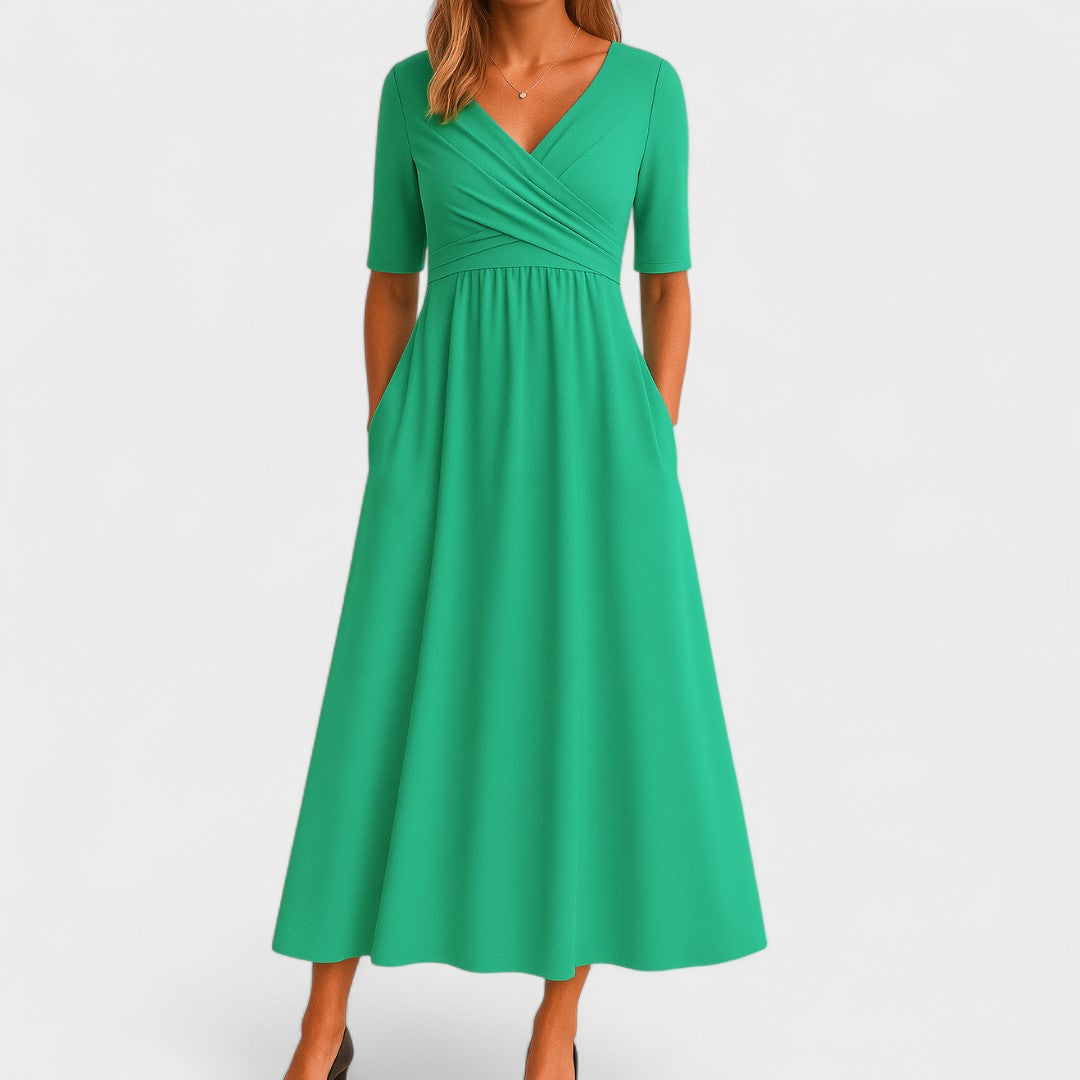 Clara - Elegant Midi Dress for All Occasions