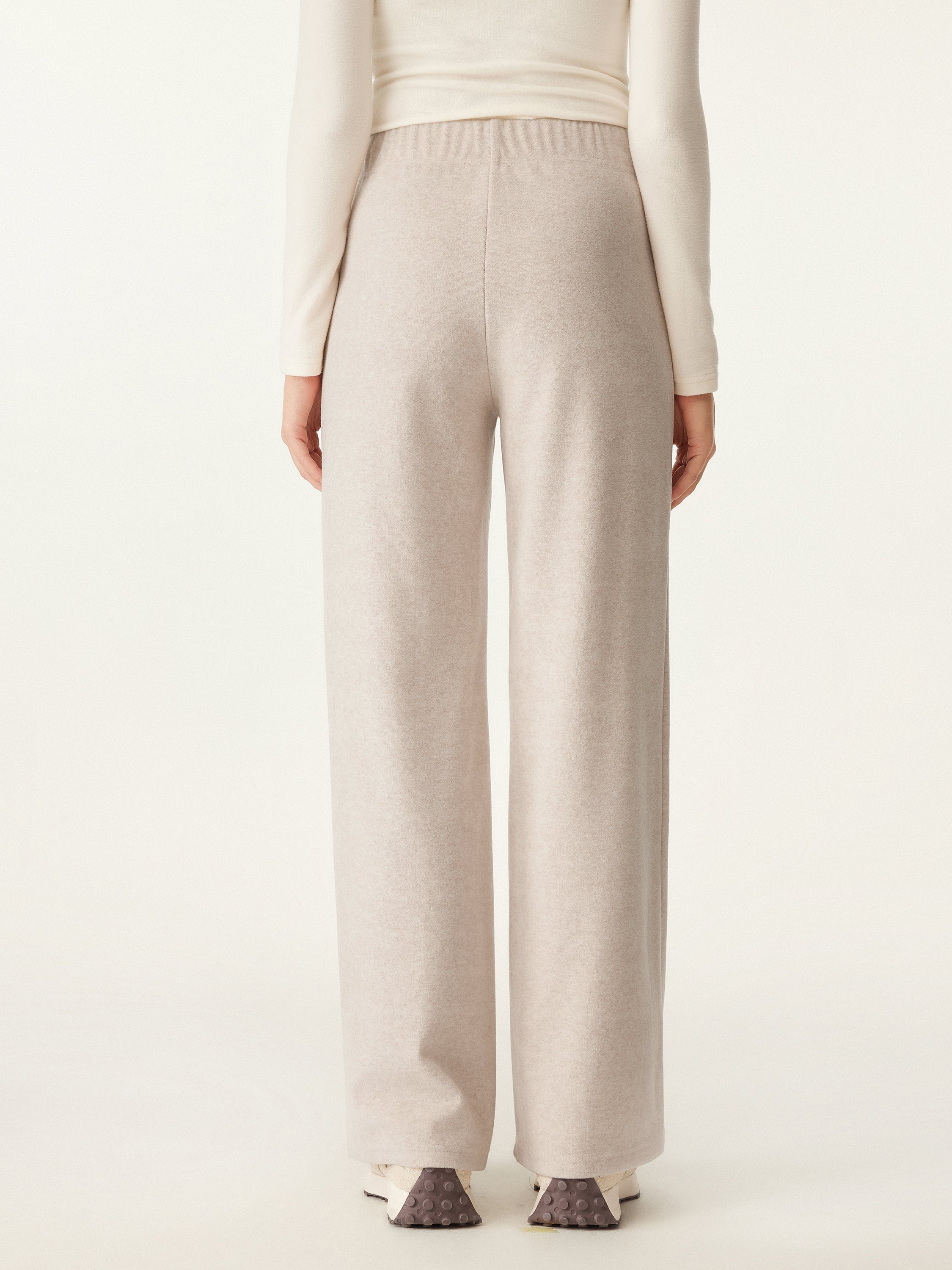 Cozy Towel-Knit Pull-On Pant