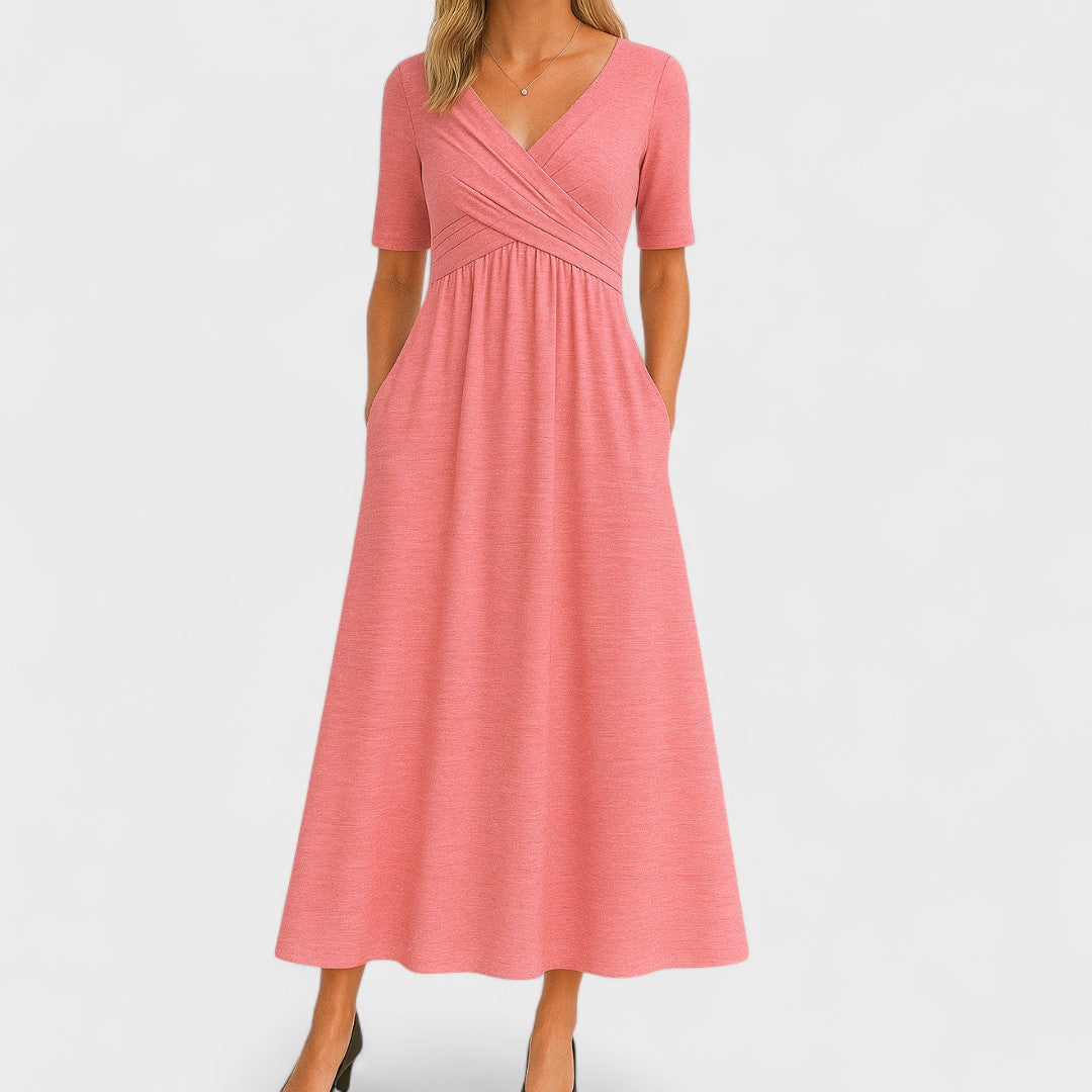 Clara - Elegant Midi Dress for All Occasions