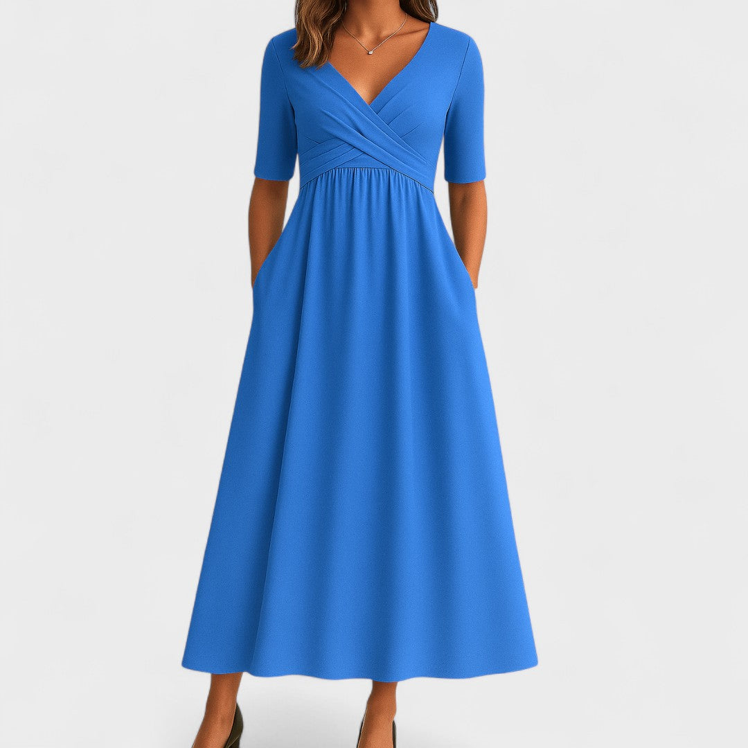 Clara - Elegant Midi Dress for All Occasions