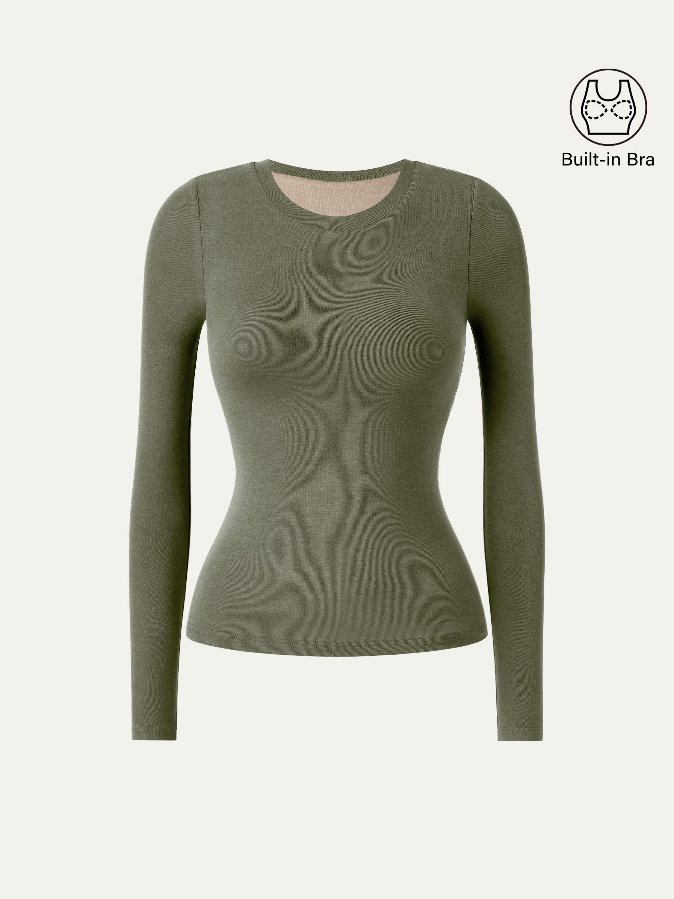 Crewneck Long Sleeve New Airy Brami