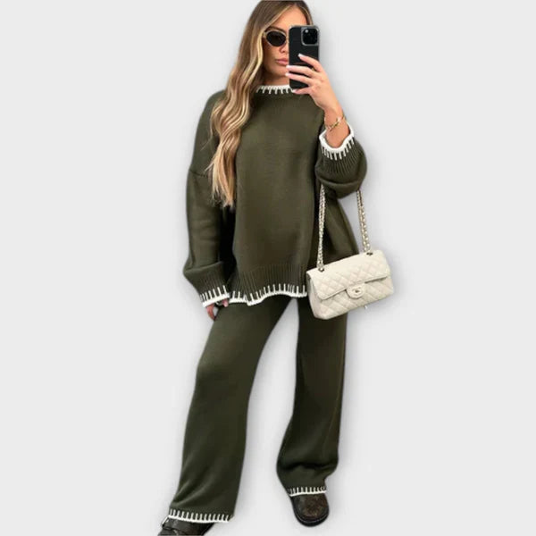 Isabella – Soft Knit Set with Gentle Drape