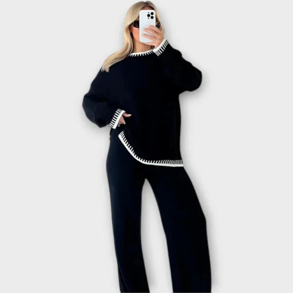 Isabella – Soft Knit Set with Gentle Drape