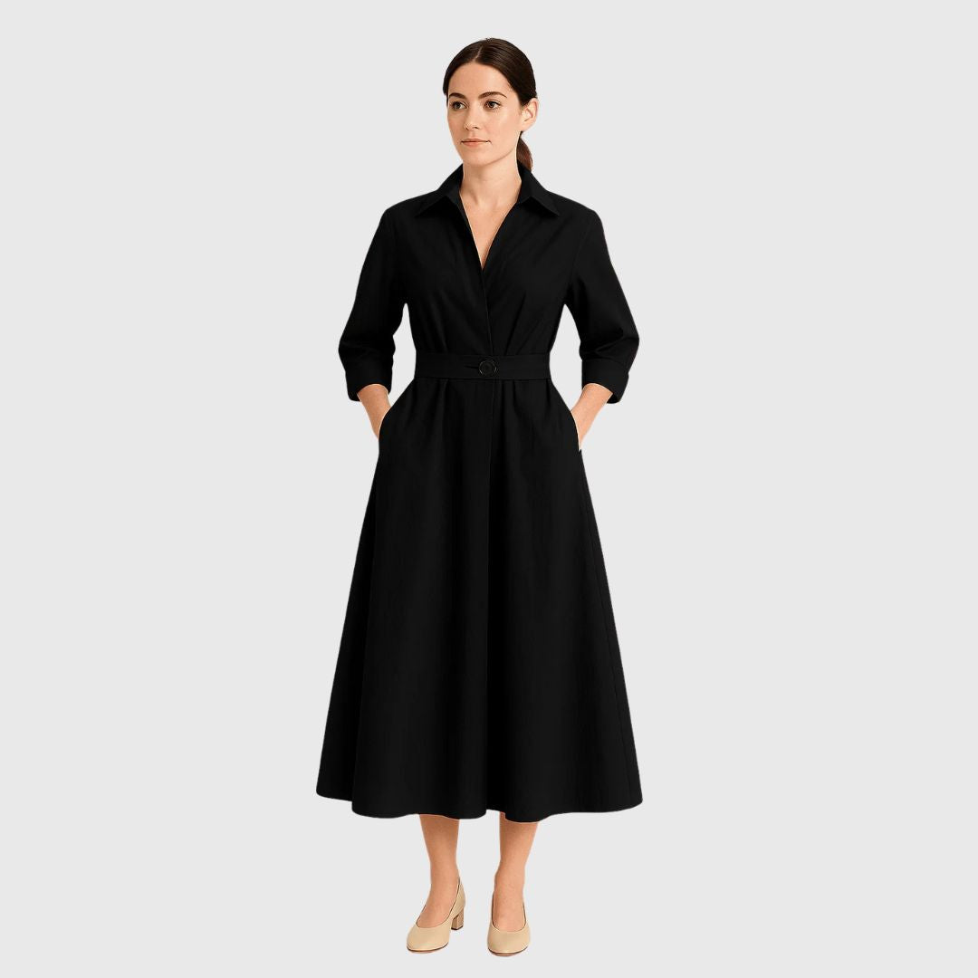Sarah - Effortless Elegance Shirt Dress