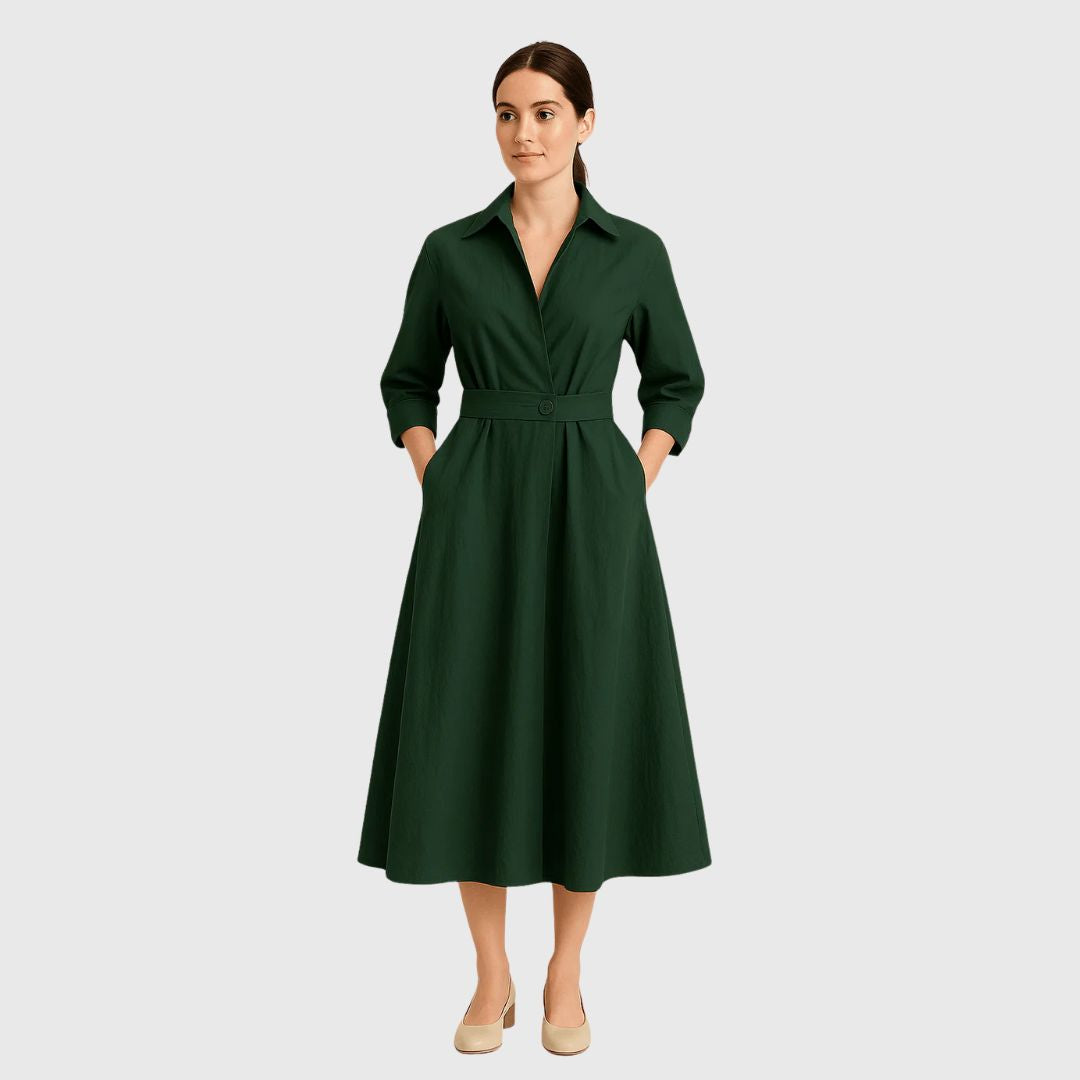 Sarah - Effortless Elegance Shirt Dress