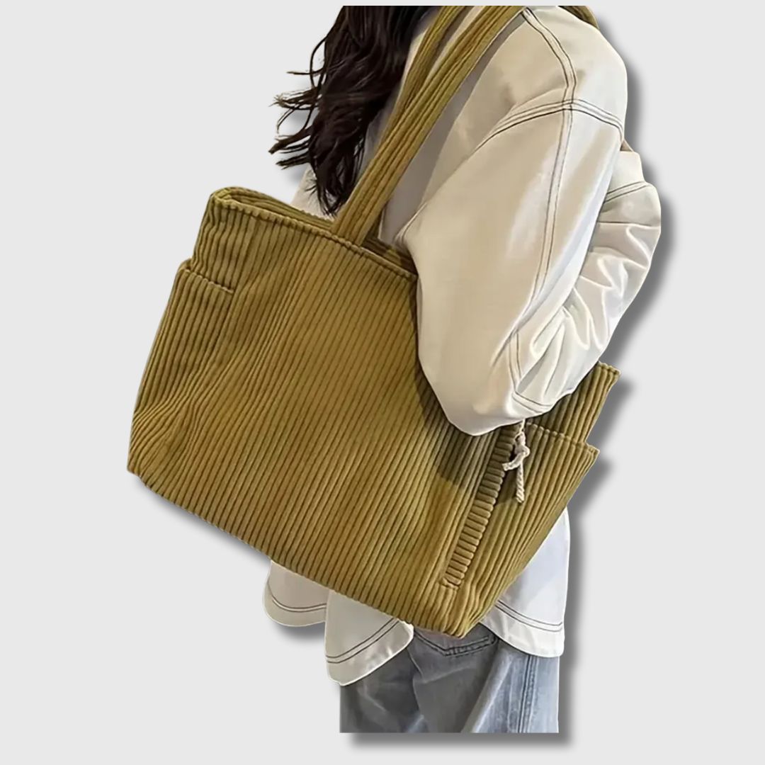 Tilda - Ribbed tote for everyday ease