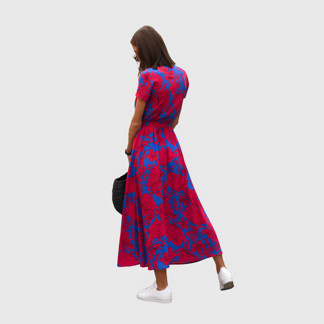 Audrey – Floral Wrap Dress
