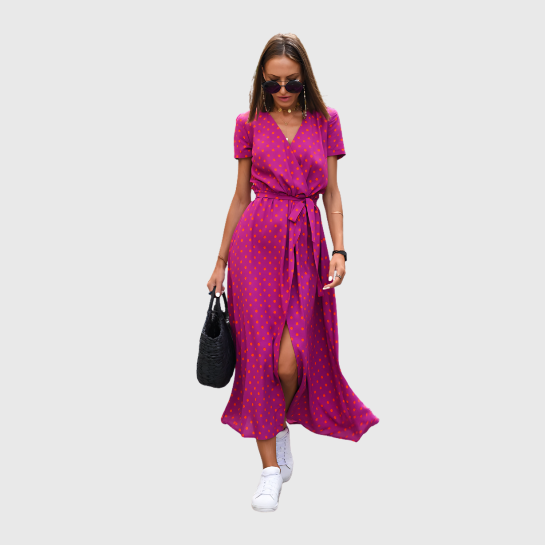 Audrey – Floral Wrap Dress