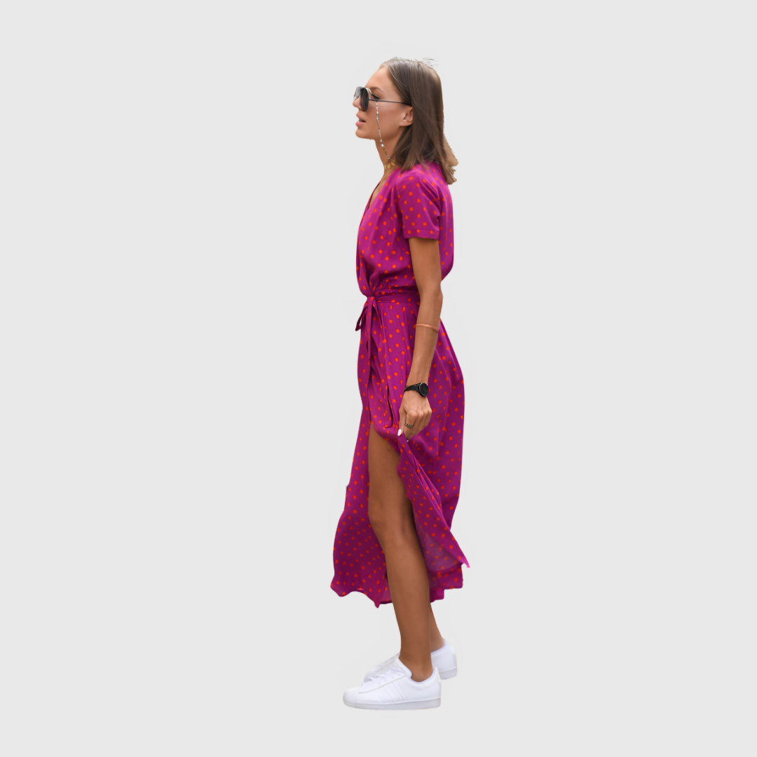 Audrey – Floral Wrap Dress