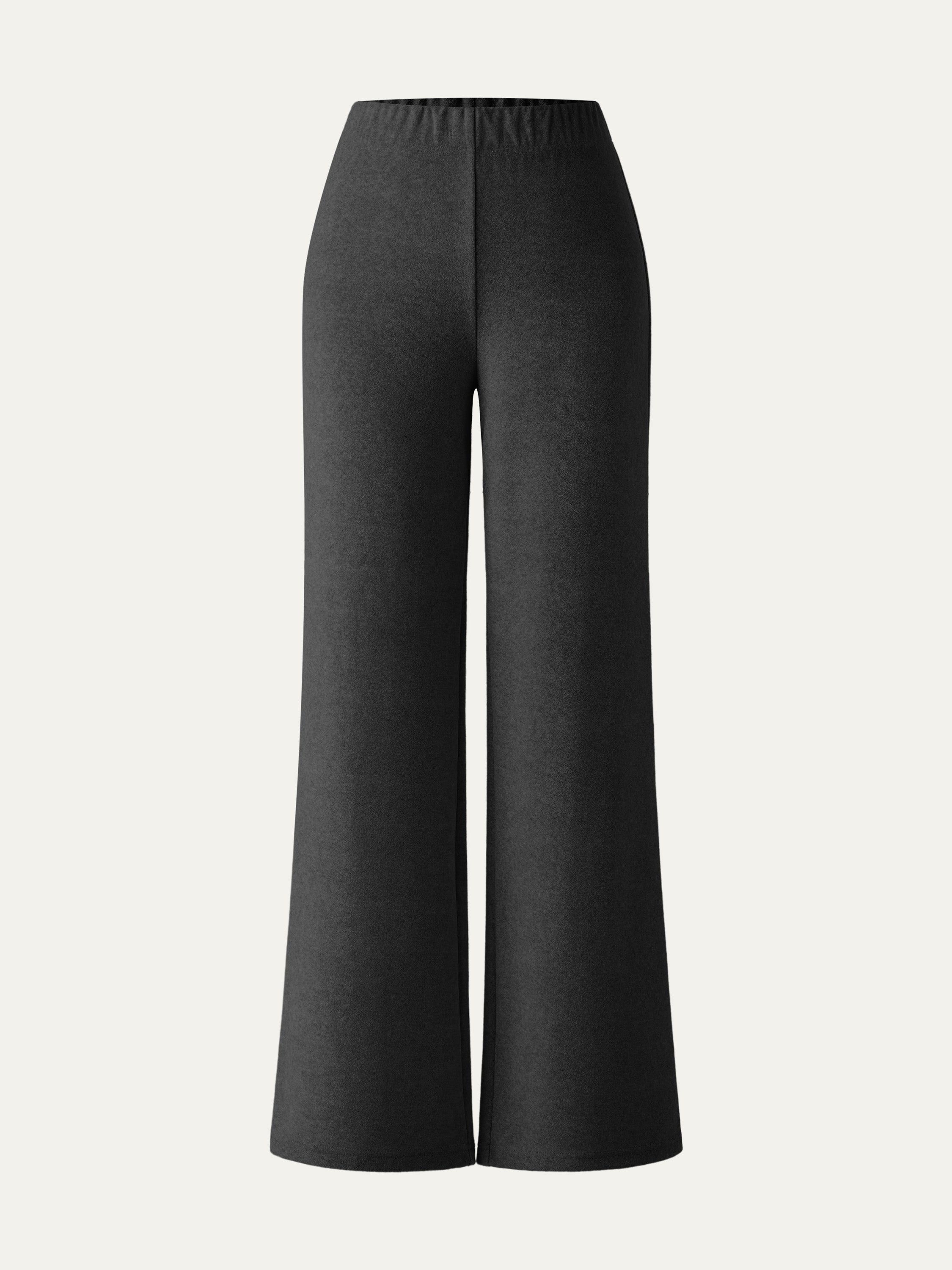 Cozy Towel-Knit Pull-On Pant