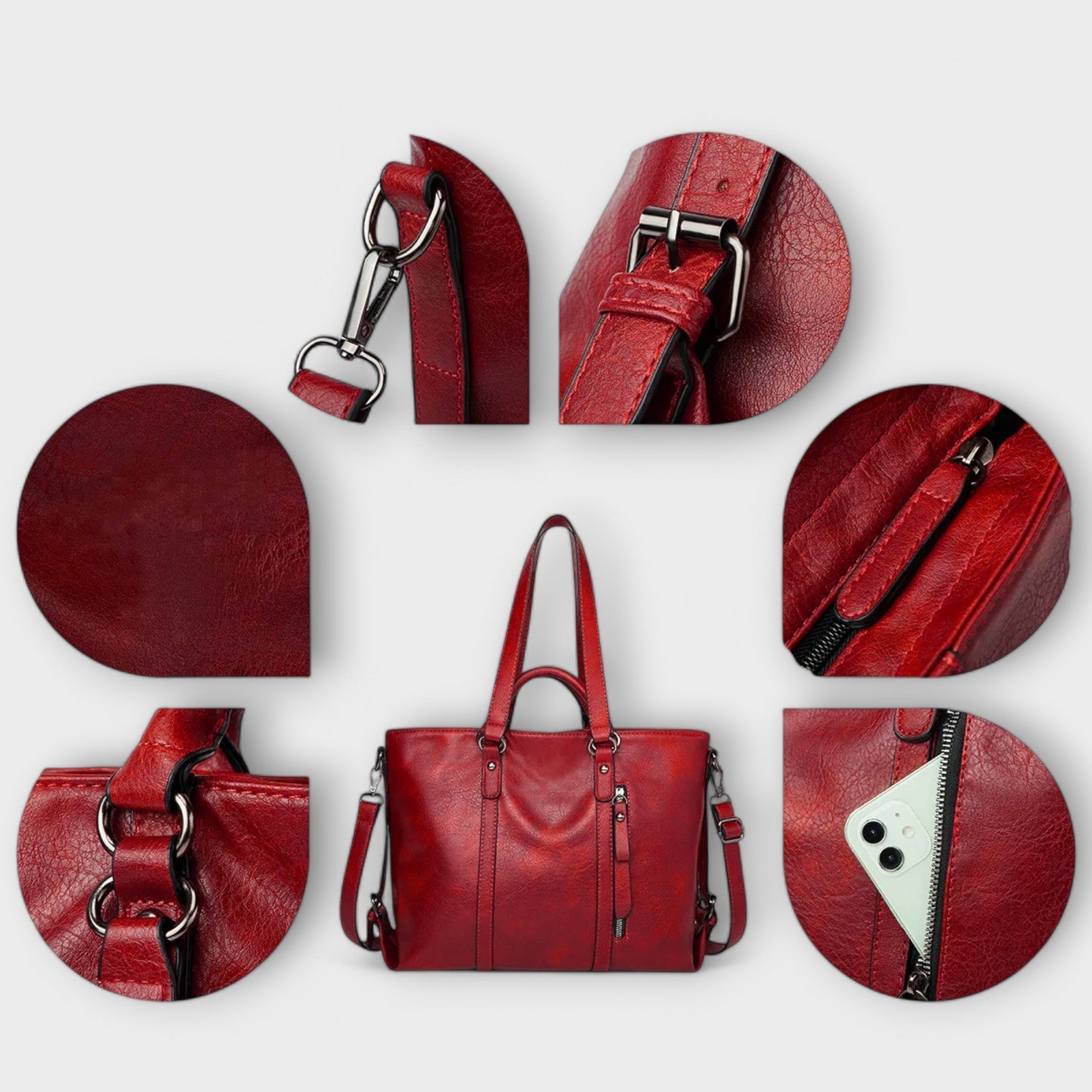 Beatrice – Spacious Leather Bag with Timeless Style