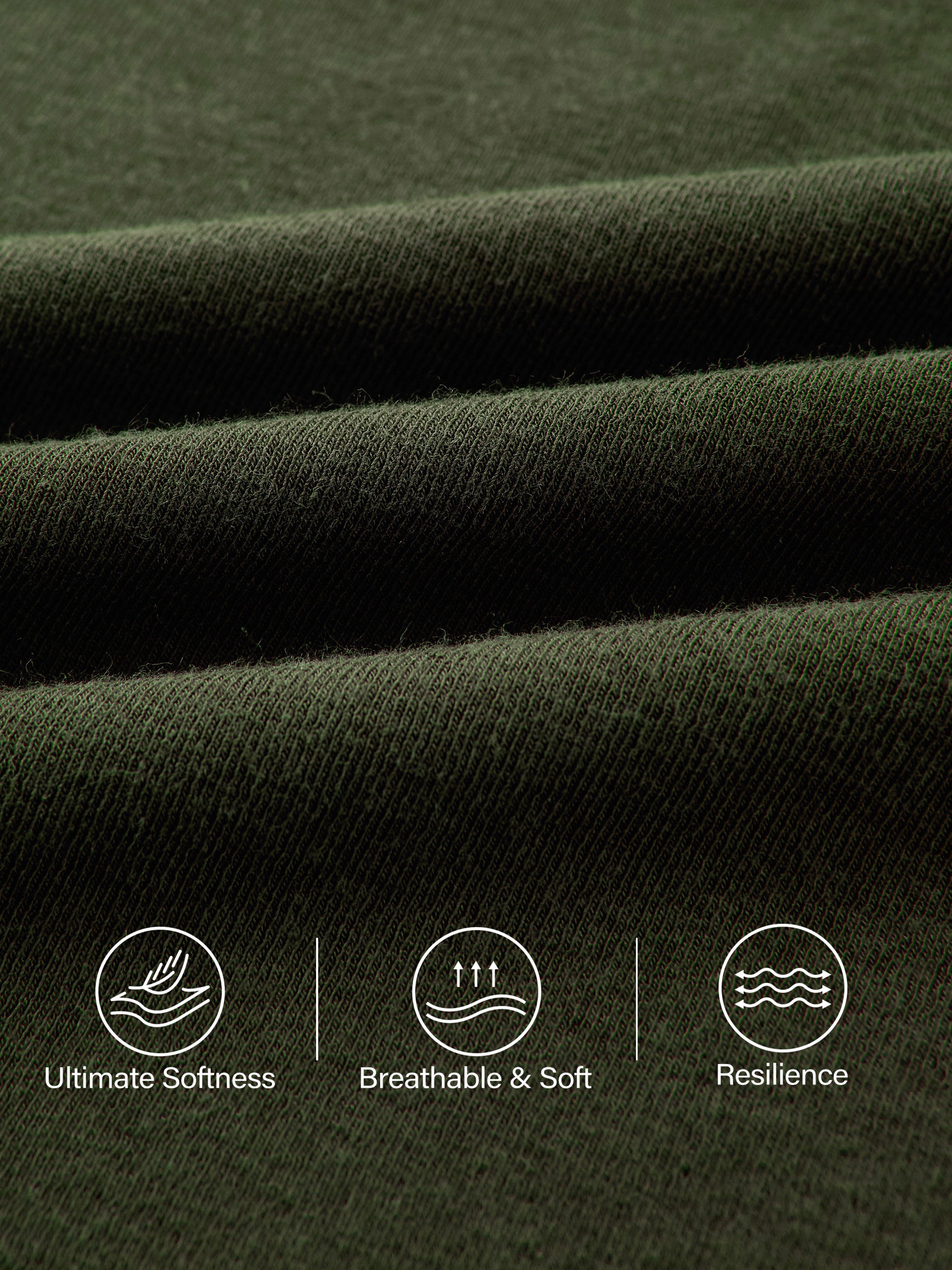 Essential Round Neck Long Sleeve Midi Brami Dress