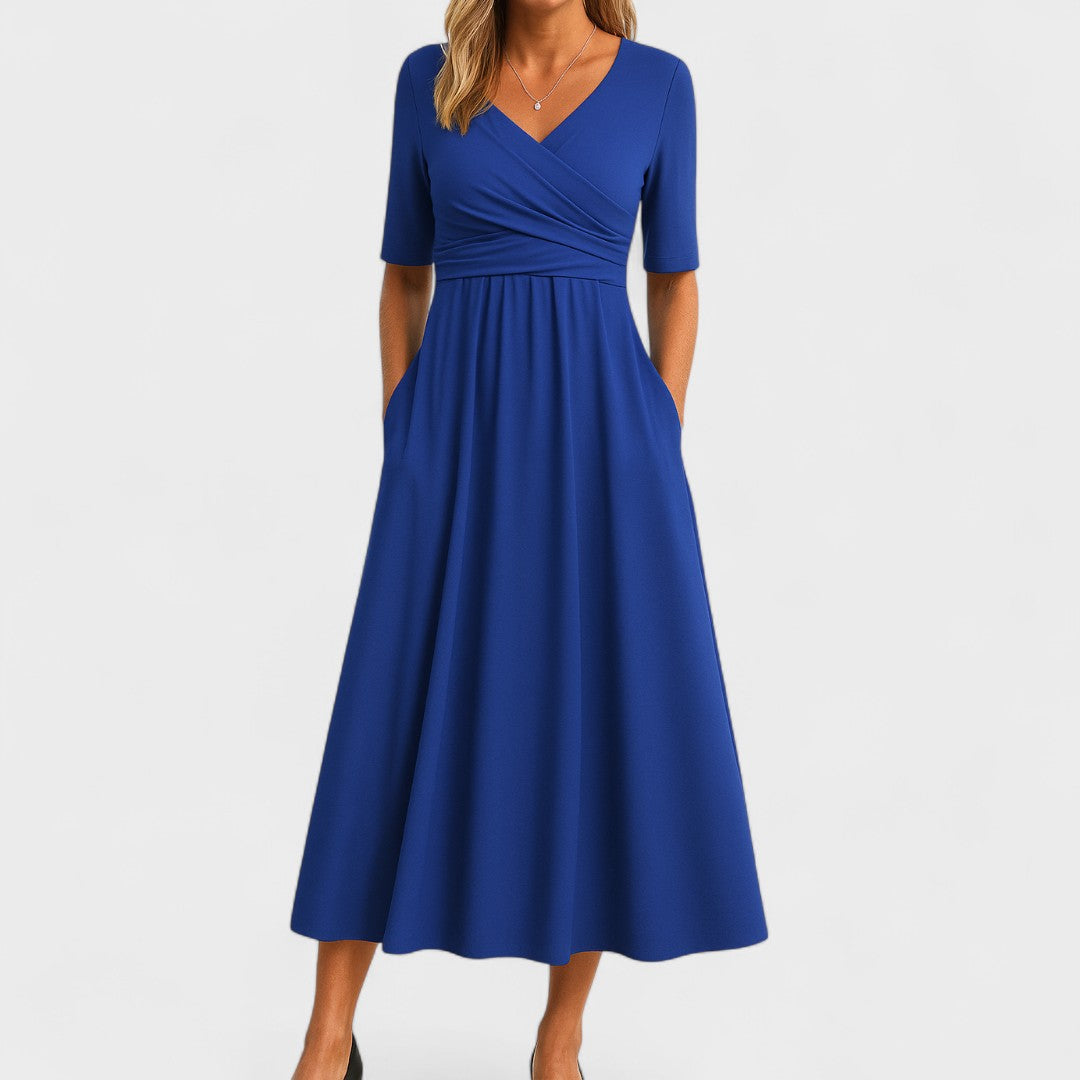 Clara - Elegant Midi Dress for All Occasions