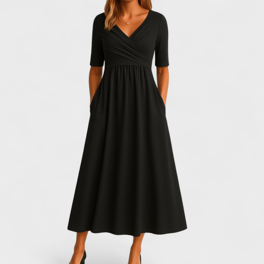 Clara - Elegant Midi Dress for All Occasions