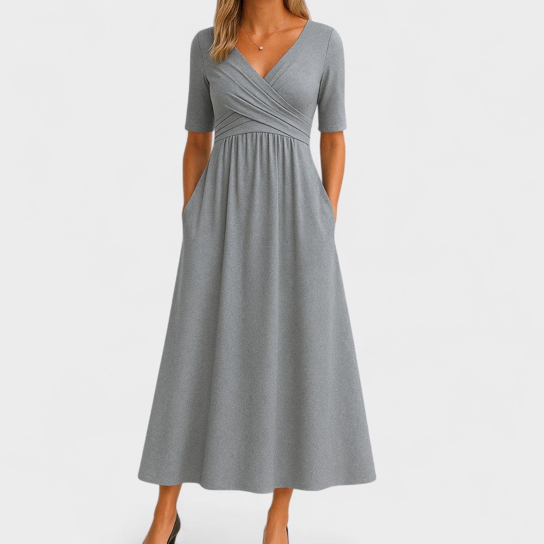 Clara - Elegant Midi Dress for All Occasions