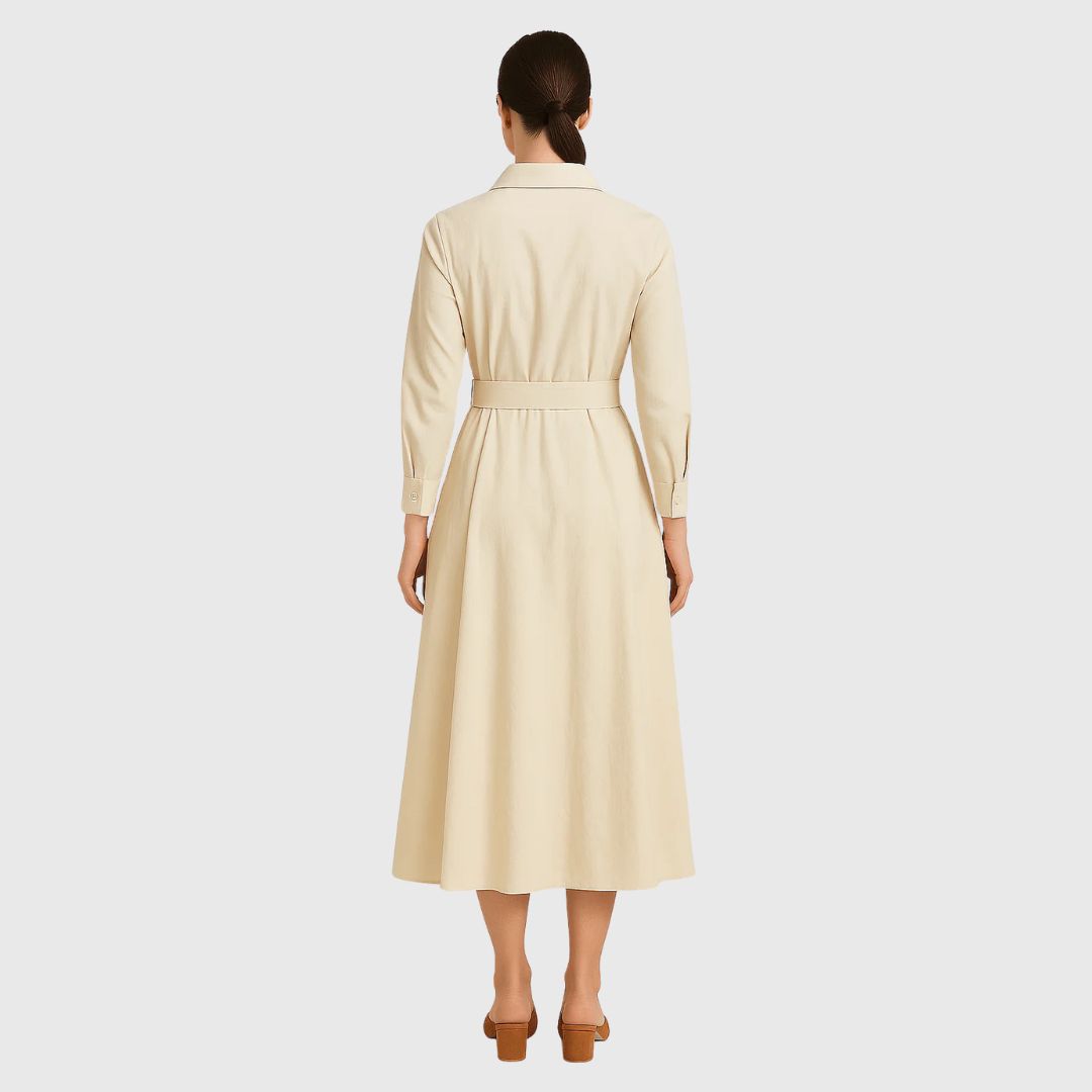 Sarah - Effortless Elegance Shirt Dress
