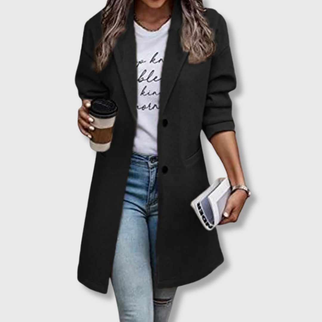 Catherine - Tailored coat for timeless warmth