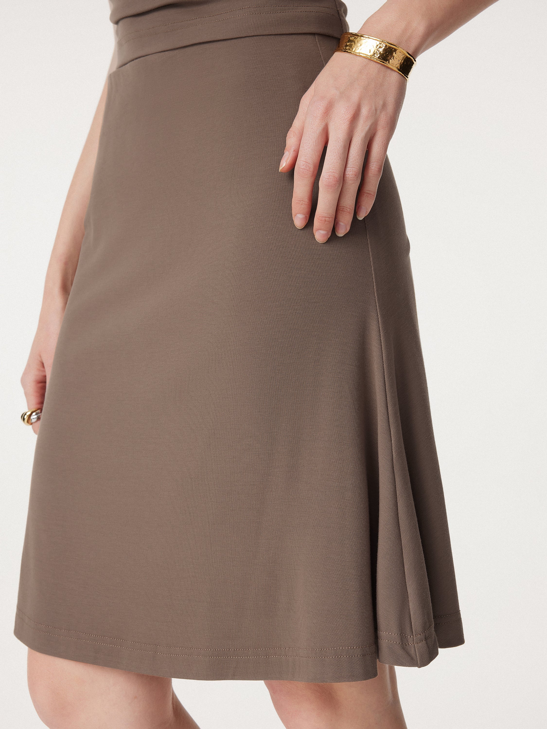Essential Airy Flared Mini Skirt