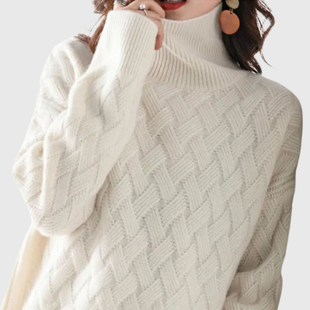 Cherry - Elegant Autumn Turtleneck