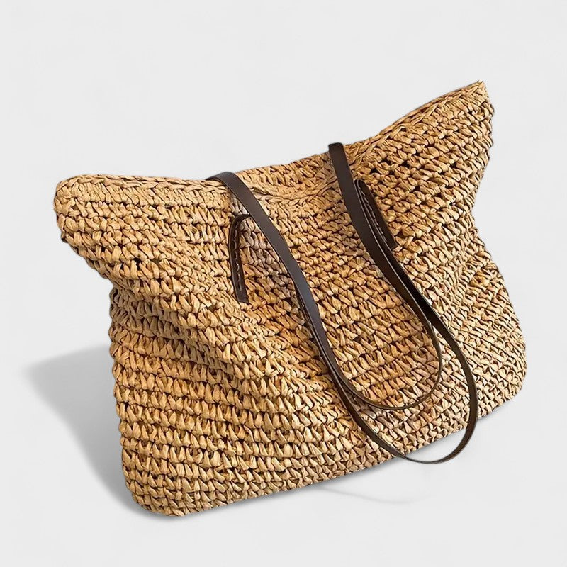Georgiana – Woven Tote with Everyday Elegance