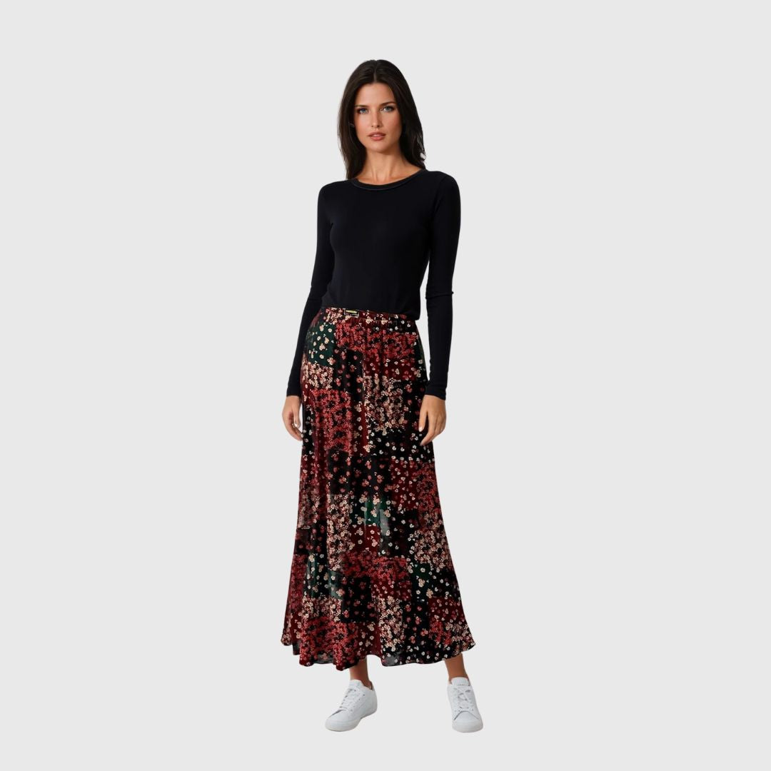 Ayla – Softly Pleated Maxi Skirt