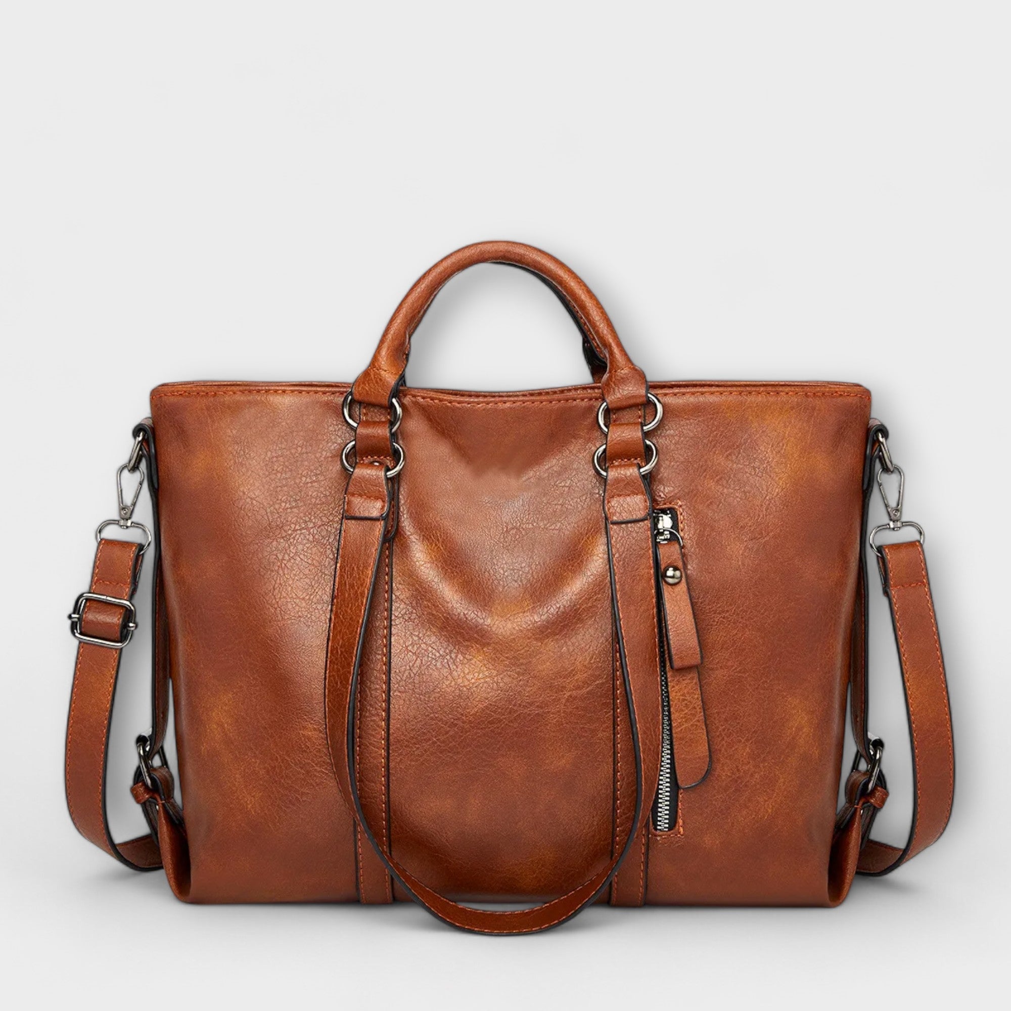 Beatrice – Spacious Leather Bag with Timeless Style