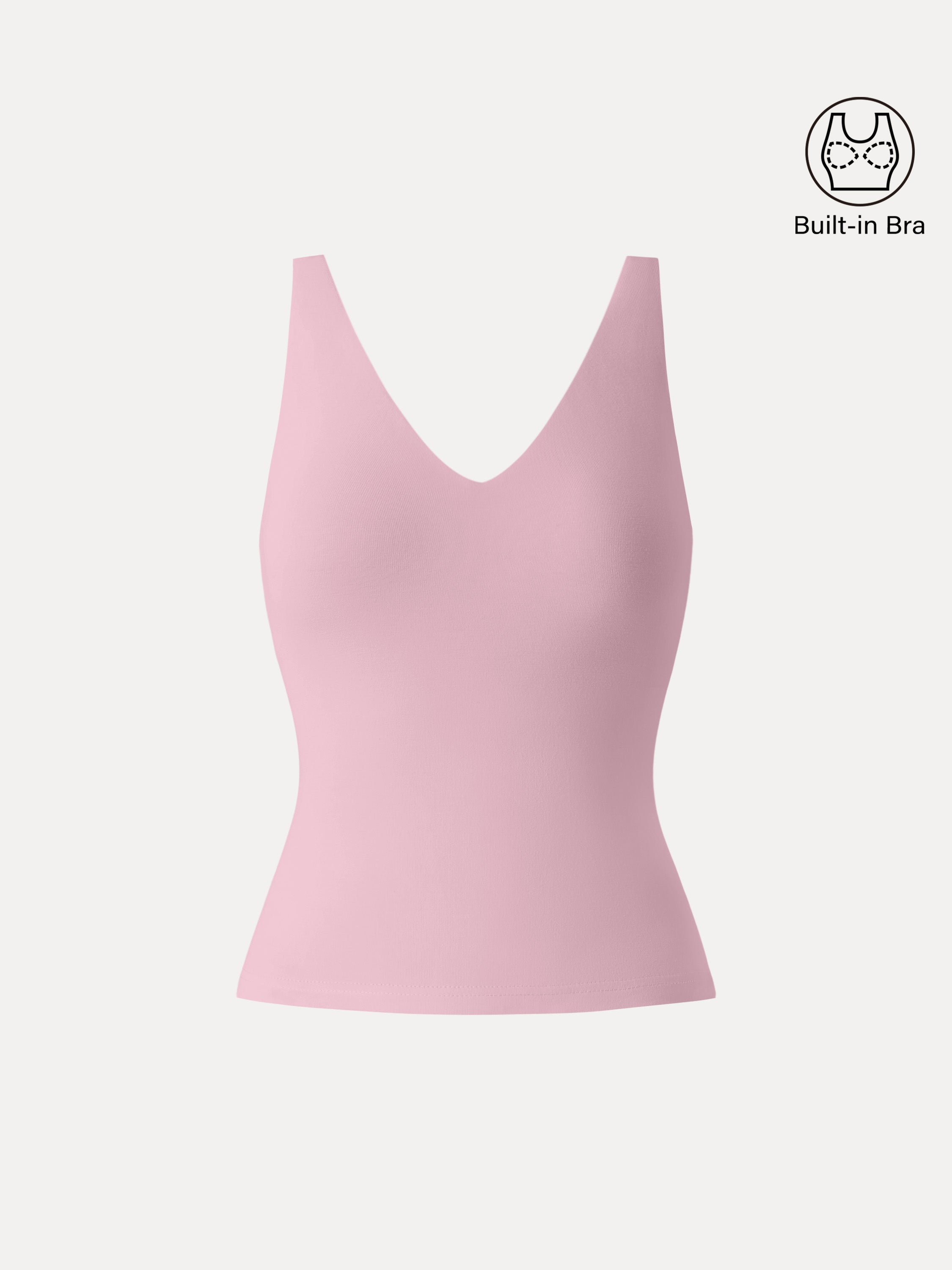Essential V-neck Sleeveless New Airy Brami Tank